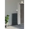 Metal Ayakkabılık 3’Lü Antrasit