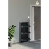 Metal Ayakkabılık 3’Lü Antrasit