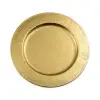 Metal Oval Tabak, 20x20 cm
