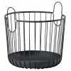 Metal Siyah Sepet 30 cm