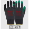 Mey İthalat® Beybi PL17 Flex Likralı İpten Örme Lateks Eldiven NO:10