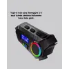 Mey İthalat® BLUETOOTH 5.4 KABLOSUZ İNTERKOM+ MOTOR DİSK KİLİDİ