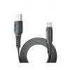 Mey İthalat®  DC01 Süper Hızlı Micro USB Kablo 1M 2.4A - Siyah