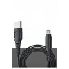 Mey İthalat®  DC24 Micro USB Kablo 1.2M 4A - Siyah
