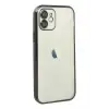 Mey İthalat®   iPhone 11 Kılıf  Lensli Silikon - Siyah