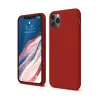 Mey İthalat®   iPhone 11 Pro Kılıf First Silikon - Bordo