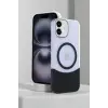 Mey İthalat®   iPhone 11 Velar Magsafe Kapak - Siyah