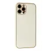 Mey İthalat®   iPhone 12 Pro Kılıf Coco Karbon Silikon - Beyaz