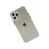 Mey İthalat®   iPhone 12 Pro Kılıf Miami Şeffaf Silikon - Şeffaf