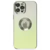 Mey İthalat®   iPhone 12 Pro Max Kılıf Best Silikon - Yeşil