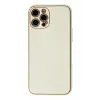Mey İthalat®   iPhone 12 Pro Max Kılıf Coco Karbon Silikon - Beyaz