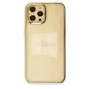 Mey İthalat®  iPhone 12 Pro Max Kılıf Element Silikon - Gold