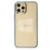 Mey İthalat®  iPhone 12 Pro Max Kılıf Element Silikon - Mavi