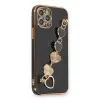 Mey İthalat®  iPhone 12 Pro Max Kılıf Esila Silikon - Siyah