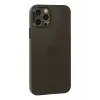 Mey İthalat®   iPhone 12 Pro Max Kılıf Puma Silikon - Gri