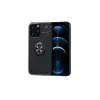 Mey İthalat®   iPhone 13 Pro Kılıf Range Yüzüklü Silikon - Siyah