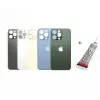 Mey İthalat® iPhone 13 PRO MAX Arka Batarya Pil Kapağı  MAVİ (B