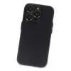 Mey İthalat®   iPhone 13 Pro Max Kılıf Luko Lens Silikon - Siyah