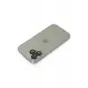 Mey İthalat®   iPhone 13 Pro Max Kılıf Luko Lens Silikon - Yeşil