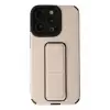 Mey İthalat®   iPhone 13 Pro Max Kılıf Mega Standlı Silikon - Gold