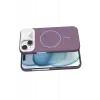 Mey İthalat®   iPhone 14 Export Magsafe Kapak - Mor