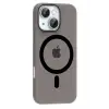 Mey İthalat®   iPhone 14 PC Blank Magsafe Kapak - Siyah