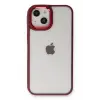 Mey İthalat®   iPhone 14 Plus Kılıf Dora Kapak - Kırmızı