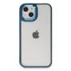 Mey İthalat®   iPhone 14 Plus Kılıf Dora Kapak - Mavi