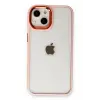 Mey İthalat®   iPhone 14 Plus Kılıf Dora Kapak - Pudra