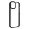 Mey İthalat®   iPhone 14 Plus Kılıf Dora Kapak - Siyah