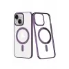 Mey İthalat®   iPhone 14 Plus Kılıf Element Magneticsafe Sert Kapak - Mor