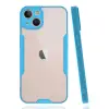 Mey İthalat®   iPhone 14 Plus Kılıf Platin Silikon - Mavi