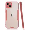 Mey İthalat®   iPhone 14 Plus Kılıf Platin Silikon - Pembe