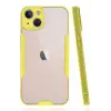 Mey İthalat®   iPhone 14 Plus Kılıf Platin Silikon - Sarı