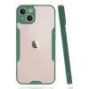 Mey İthalat®   iPhone 14 Plus Kılıf Platin Silikon - Yeşil