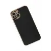 Mey İthalat®   iPhone 14 Plus Kılıf Volet Silikon - Siyah