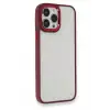 Mey İthalat®   iPhone 14 Pro Kılıf Dora Kapak - Kırmızı