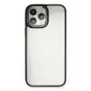Mey İthalat®   iPhone 14 Pro Kılıf Dora Kapak - Siyah
