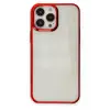 Mey İthalat®   iPhone 14 Pro Kılıf Element Silikon - Kırmızı