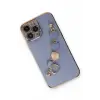 Mey İthalat®   iPhone 14 Pro Kılıf Esila Silikon - Gri