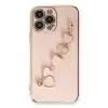 Mey İthalat®   iPhone 14 Pro Kılıf Esila Silikon - Pudra