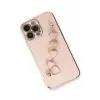 Mey İthalat®   iPhone 14 Pro Kılıf Esila Silikon - Pudra