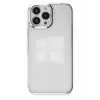 Mey İthalat®   iPhone 14 Pro Max Kılıf Element Silikon - Gümüş