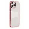 Mey İthalat®   iPhone 14 Pro Max Kılıf Element Silikon - Pembe
