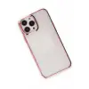 Mey İthalat®   iPhone 14 Pro Max Kılıf Element Silikon - Pembe