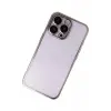 Mey İthalat®   iPhone 14 Pro Max Kılıf  Lensli Silikon - Gold