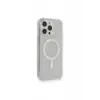 Mey İthalat®   iPhone 14 Pro Max Kılıf Matte Şeffaf Magneticsafe - Şeffaf