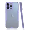 Mey İthalat®   iPhone 14 Pro Max Kılıf Platin Silikon - Lila