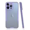 Mey İthalat®   iPhone 14 Pro Max Kılıf Platin Silikon - Lila