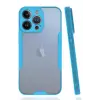 Mey İthalat®   iPhone 14 Pro Max Kılıf Platin Silikon - Mavi